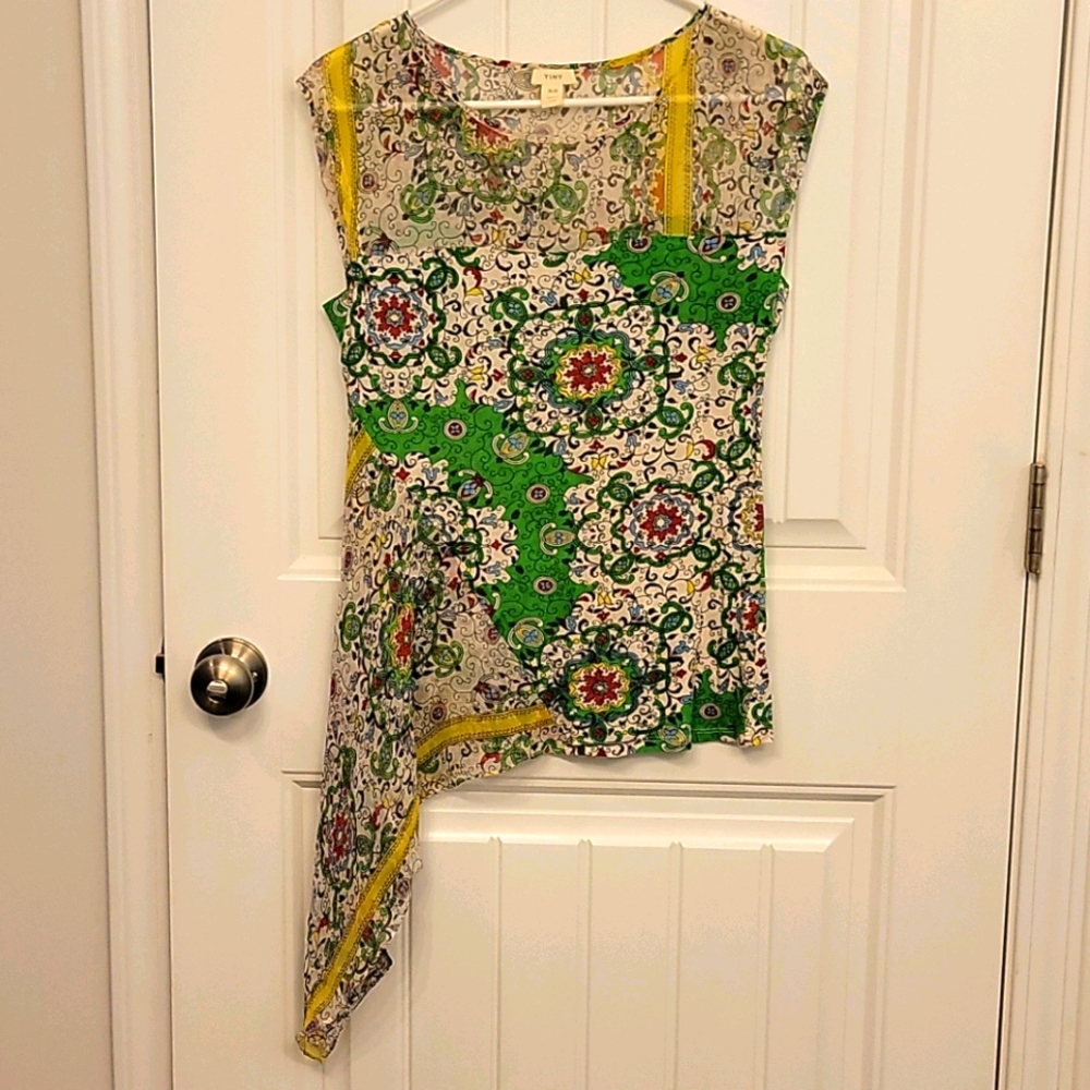 Bohemian Style Asymmetric Top